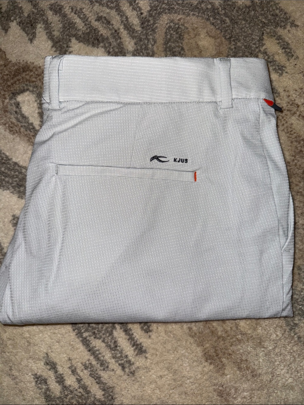 KJUS Golf Light Gray Pants 34/30
